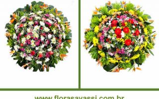 Floricultura entrega coroa de flores em Rio Manso MG 