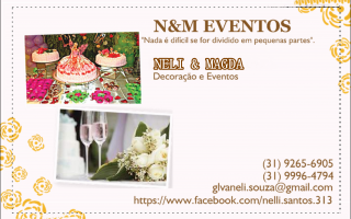 N&M DECORAÇÃO E EVENTOS