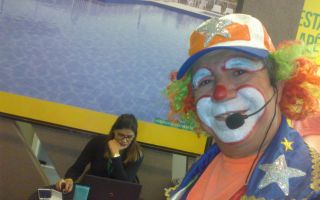 locução para frente de loja, papai noel para lojas 