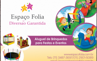 Espaço Folia - Locação de Brinquedos e acessórios para Festas