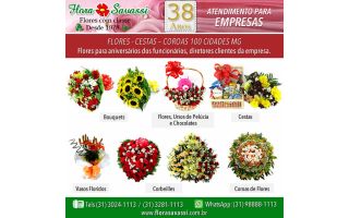 Floricultura entrega cestas de flore em Contagem MG