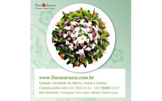 Floricultura entrega coroa de flores em Mariana MG