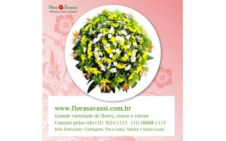 Floricultura entrega coroa de flores em Prudente De Morais MG 