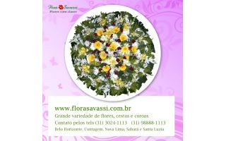 Floricultura entrega coroa de flores em Pará de Minas MG 