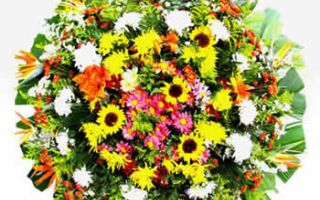 Floricultura entrega coroa de flores em Ouro Branco MG