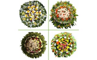 Floricultura entrega coroa de flores Fortuna de Minas MG