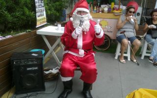 locutor de loja , papai noel para eventos