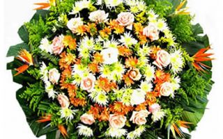 Coroa de flores Cemitério Bosque da Esperança em BH