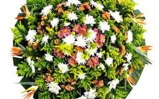 Cemitério da Saudade em Belo Horizonte coroa de flores BH