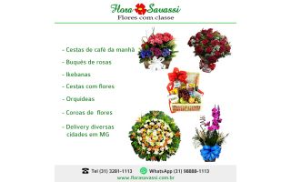 Floricultura Pedro Leopoldo Flores, cesta de café, coroa